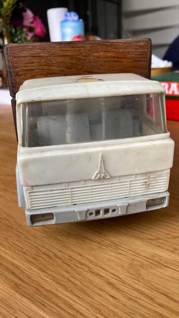 Vintage vrachtwagen speelgoed - West Germany, Ophalen of Verzenden, Gebruikt