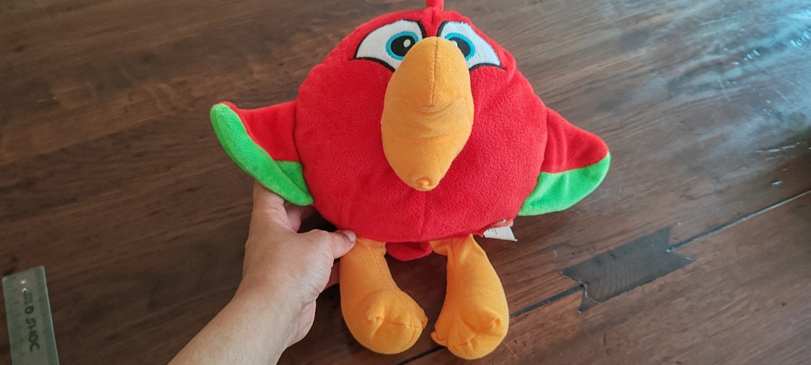 Angry Bird Knuffel, Ophalen of Verzenden, Zo goed als nieuw, Overige typen