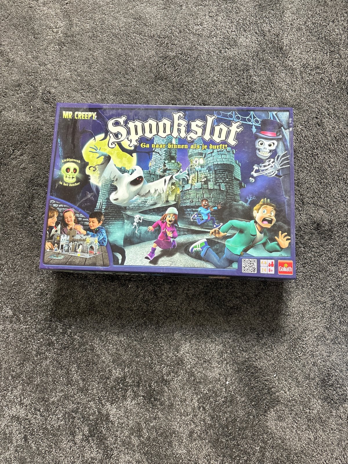 Mr. Creepy Spookslot spel, Drie of vier spelers, Ophalen, Gebruikt