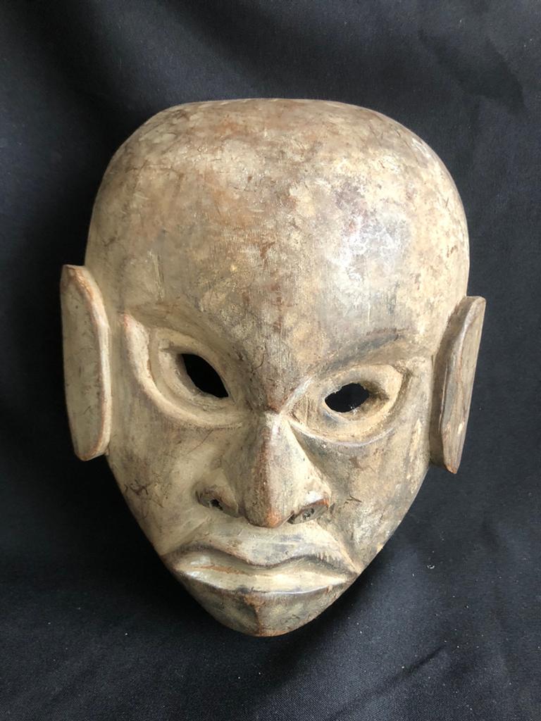Oud houten afrikaans masker, Ophalen of Verzenden