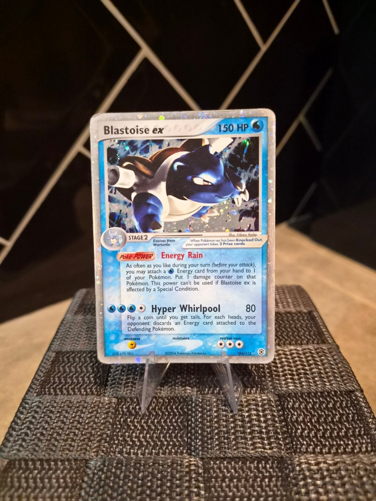 Blastoise ex 104/112 - Firered Leafgreen Pokémon Kaart, Ophalen of Verzenden