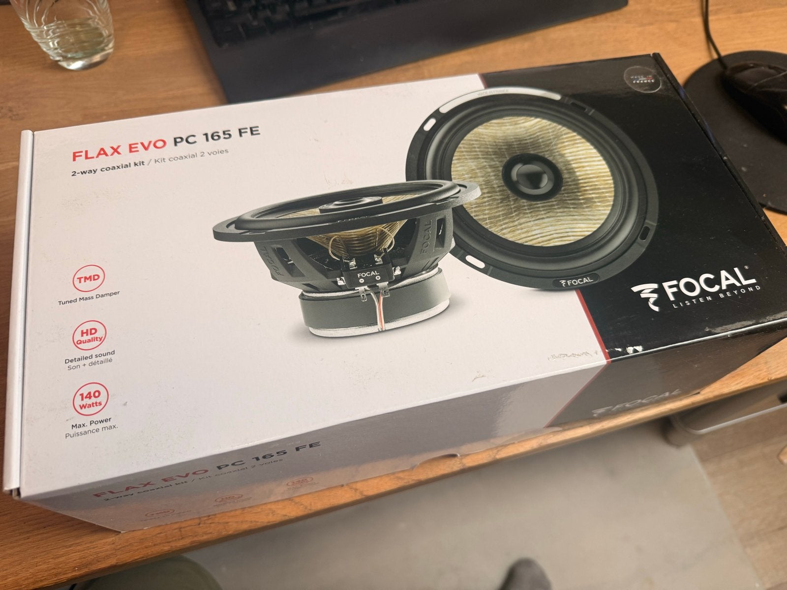 Focal Flax Evo PC 165 FE 2-weg coaxiaal luidsprekers, Auto diversen, Ophalen of Verzenden, Zo goed als nieuw