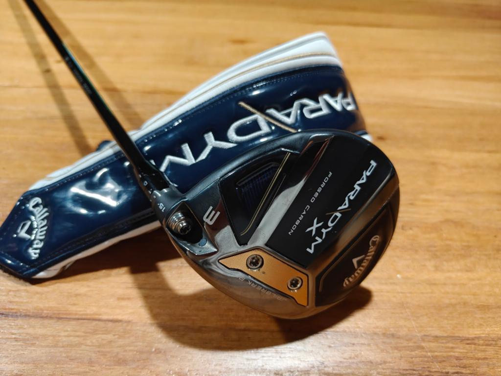 Callaway paradym 3 wood/ als NIEUW+ cover hzrdus 6.0 low spi, Sport en Fitness, Golf, Ophalen of Verzenden, Zo goed als nieuw