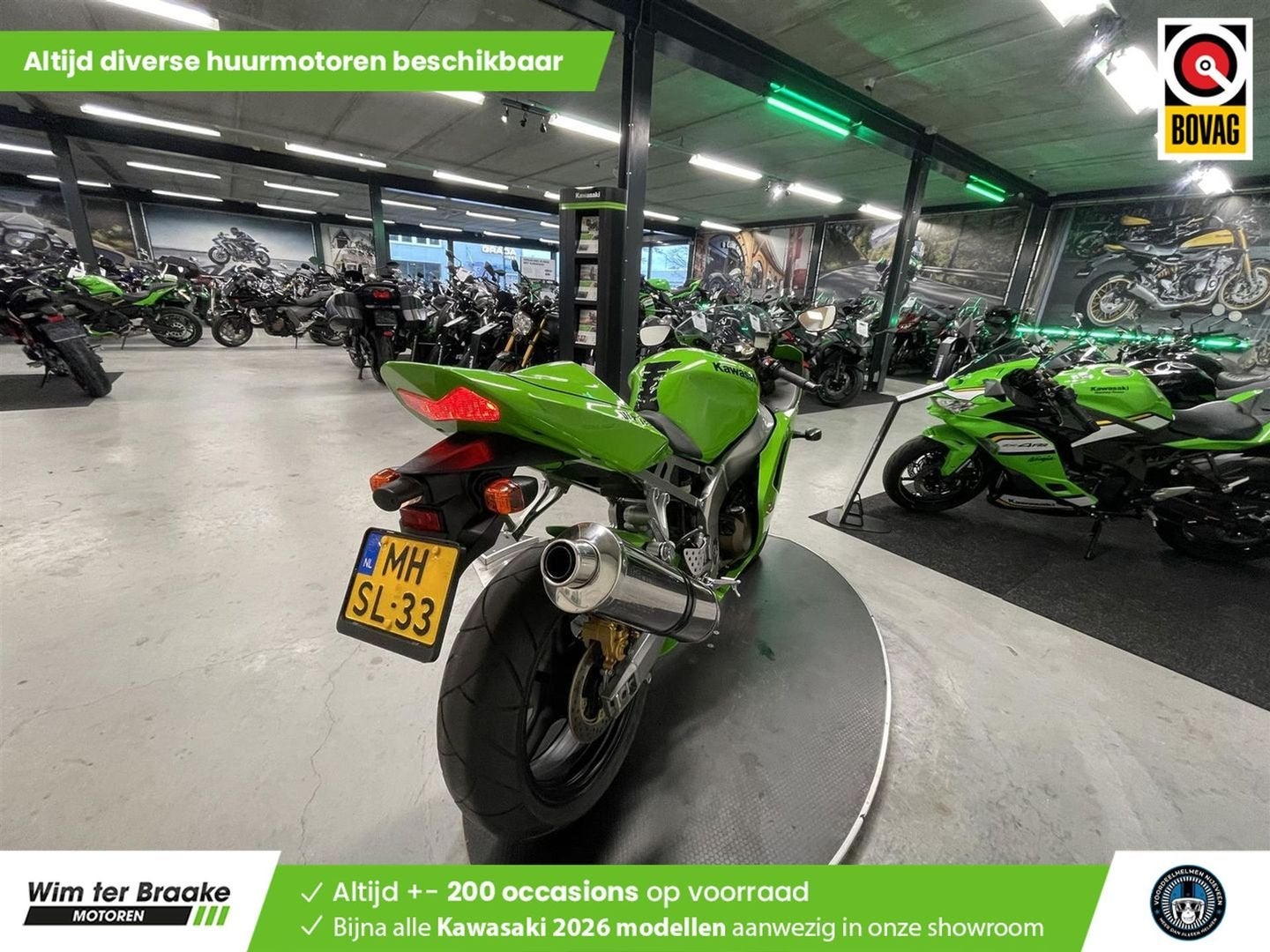 KAWASAKI ZX 6RR, Motoren, Motoren | Kawasaki, Kawasaki, 4 cilinders, Motorrijbewijs A, Bedrijf