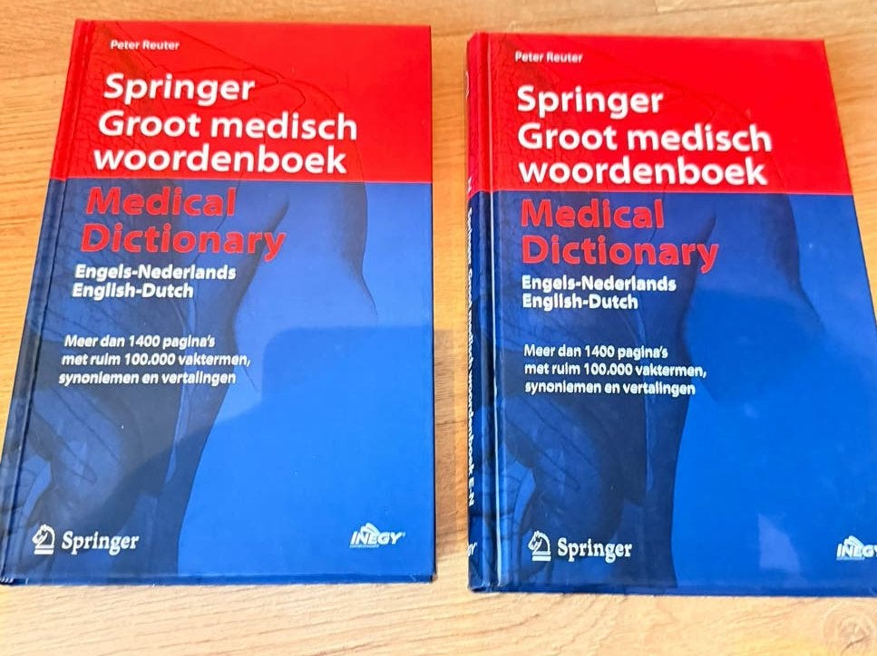 Springer Groot Medisch Woordenboek E-N / N-E, Ophalen of Verzenden, Zo goed als nieuw, Overige uitgevers, Nederlands