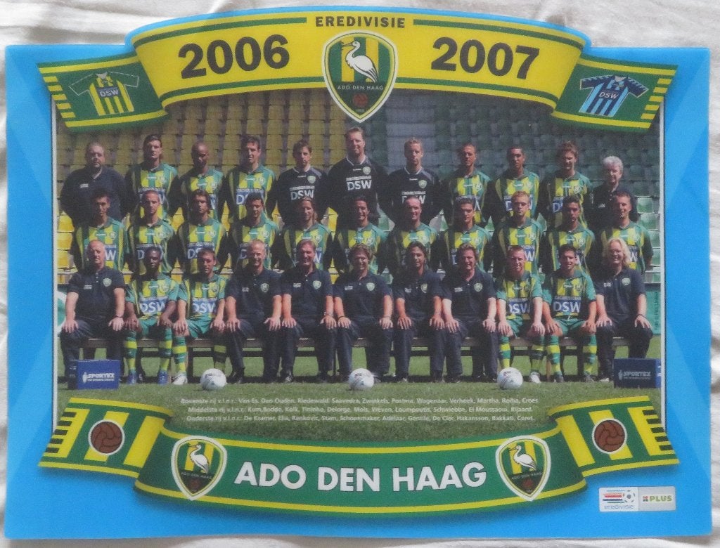 Pacemat ADO Den Haag, Ophalen of Verzenden, Zo goed als nieuw, Overige binnenlandse clubs, Overige typen