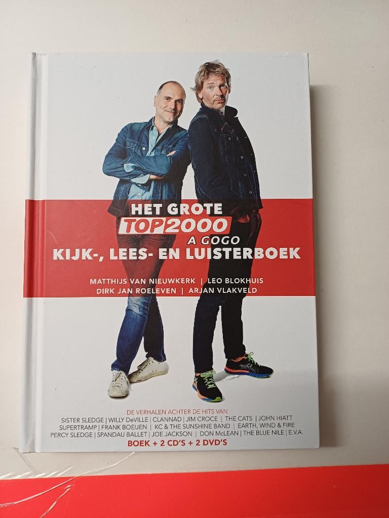 Boek en 2 dvds en 2 cds - Het Grote Top 2000 A Gogo, Ophalen of Verzenden, Gelezen, Film- of Tv-bewerking