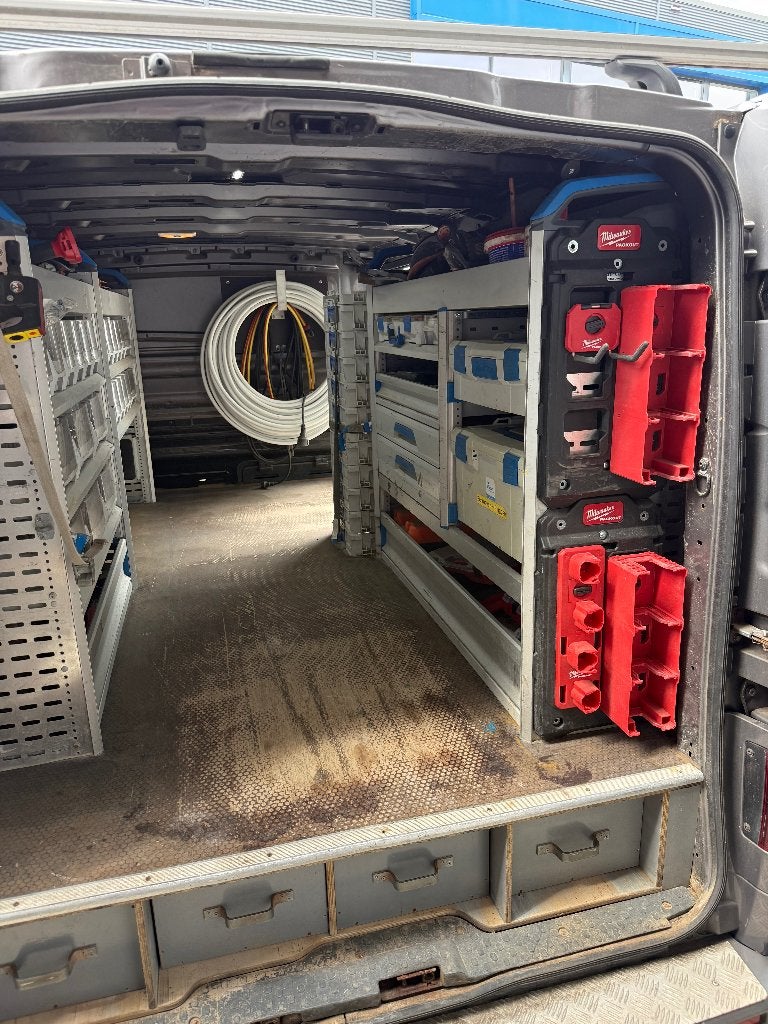 Sortimo Bedrijfswageninrichting Opel Vivaro 2015, Ophalen, Gebruikt