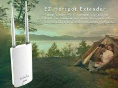 Camping WIFI Hotspot - WATERDICHT - EnGenius ENS202EXTV3.9, Ophalen of Verzenden