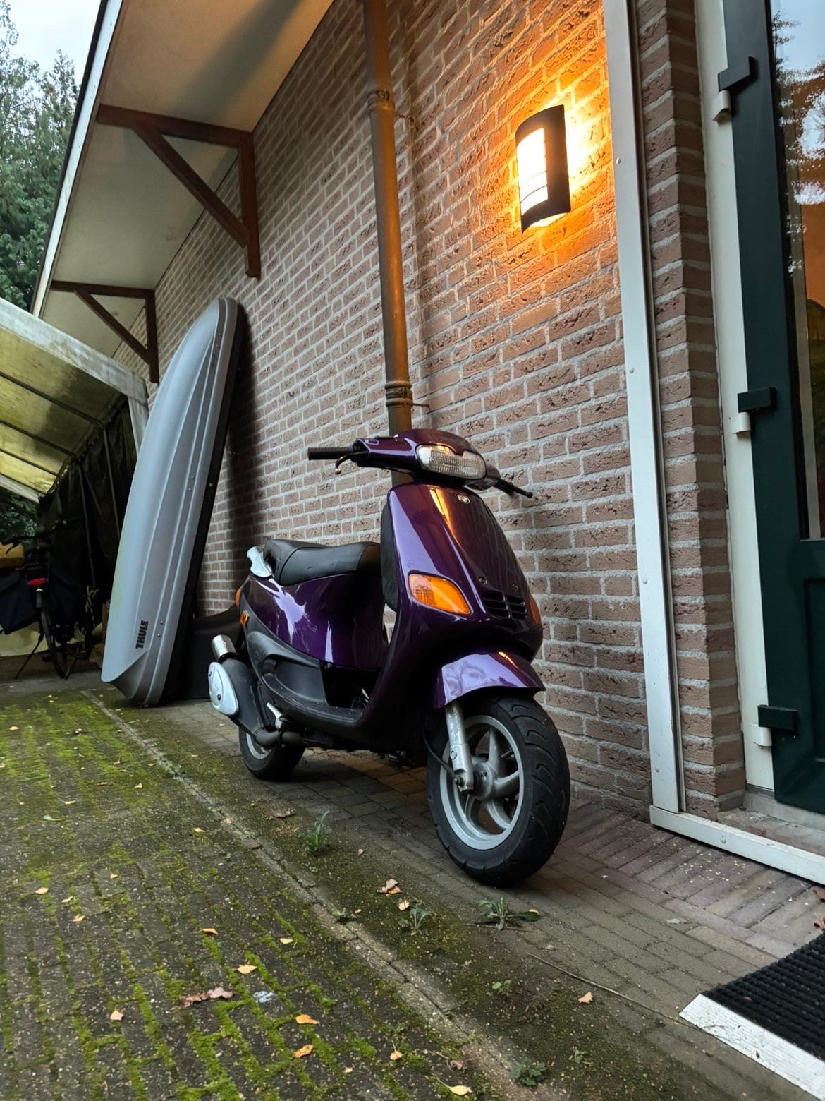 Piaggio type 3 70cc brom, Fietsen en Brommers, Ophalen, Zo goed als nieuw, Tweetakt, Overige modellen