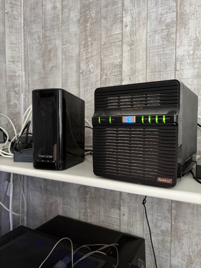 Synology DS411-2 incl Harde schijven, Ophalen of Verzenden, Gebruikt