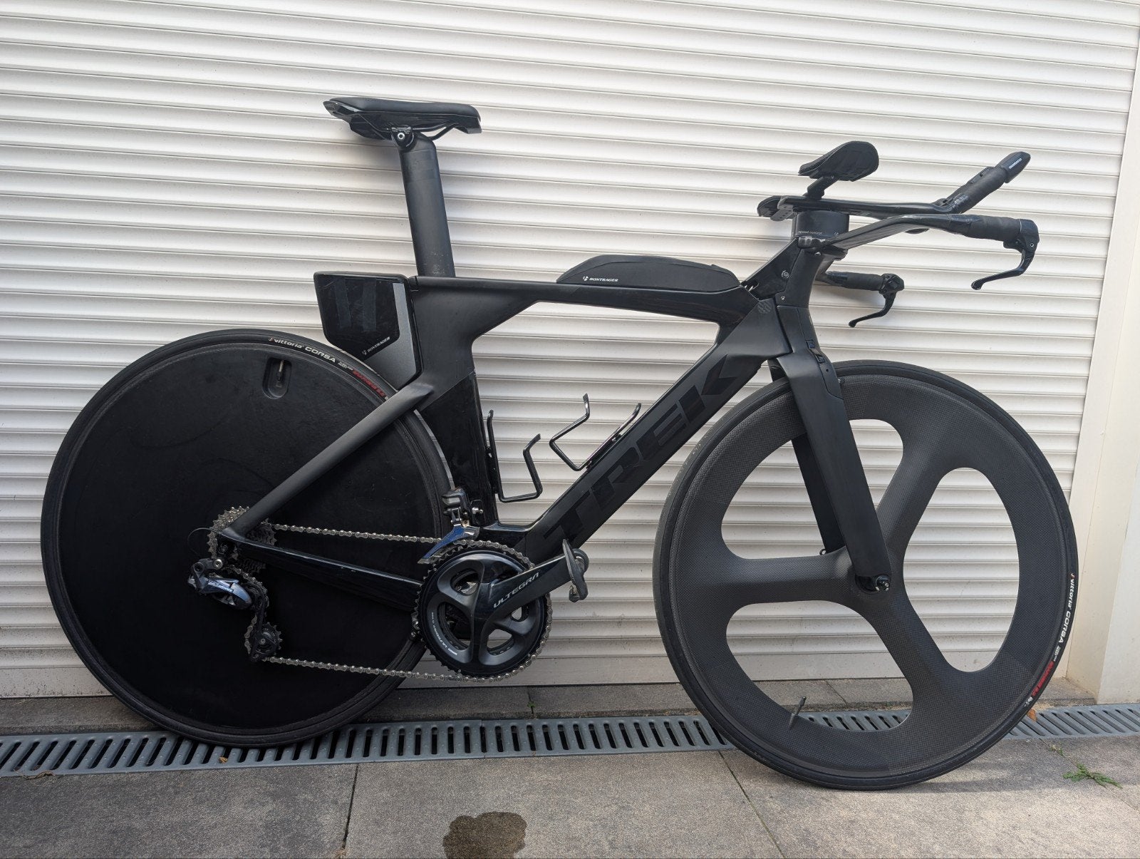 Trek Speed Concept met veel extra's, Carbon, Velgrem, Zo goed als nieuw, 57 tot 61 cm