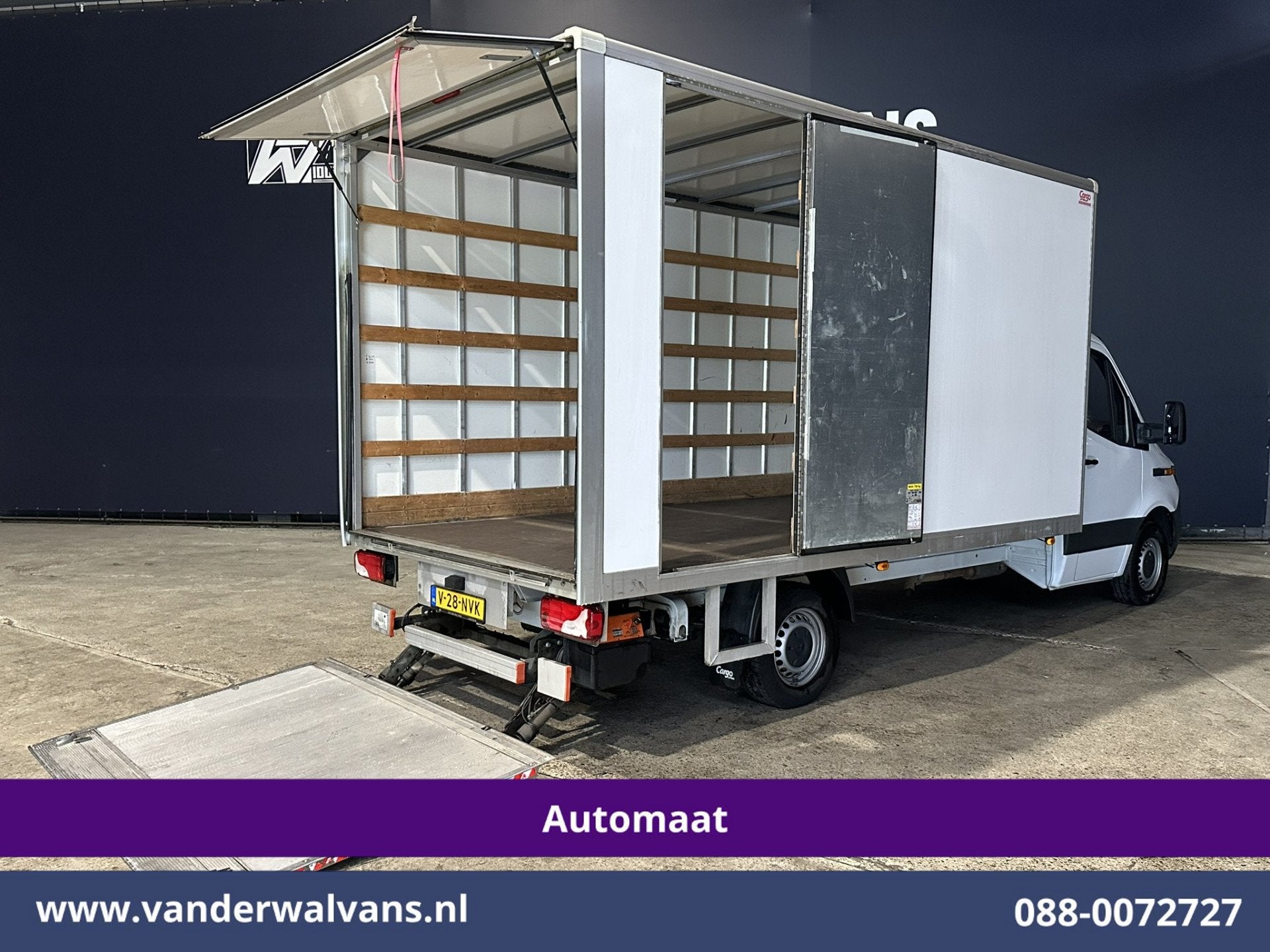Mercedes-Benz Sprinter 314CDI 143pk Automaat Bakwagen 21m3 K, Automaat, Gebruikt, Euro 6, Wit