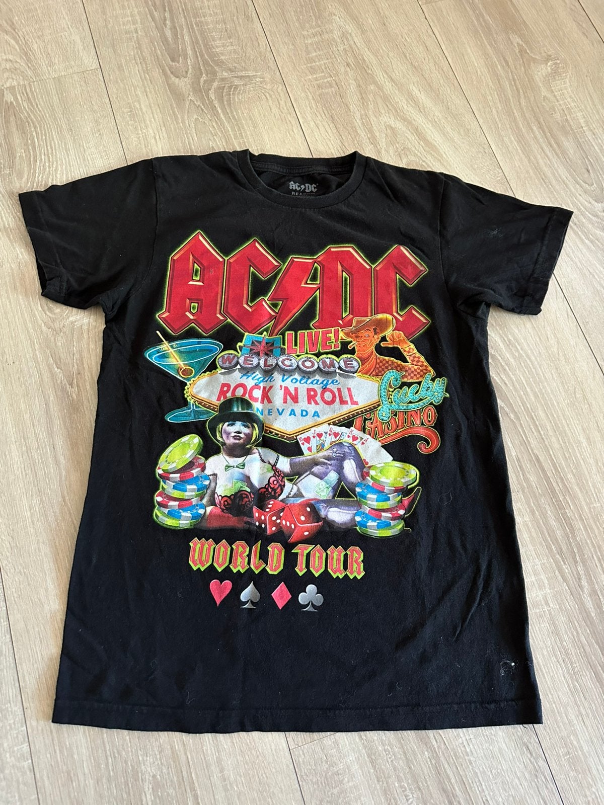 Voor de liefhebber, AC DC shirt 2016 US tour Limited Edition, Ophalen of Verzenden, Gebruikt, Kleding