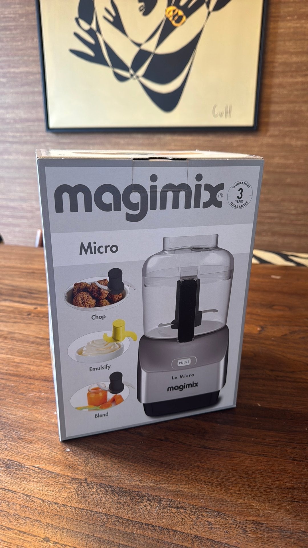 Magimix Le Micro (nieuw + factuur), Witgoed en Apparatuur, Keukenmixers, Minder dan 1 liter, Ophalen of Verzenden, Nieuw, 3 snelheden of meer