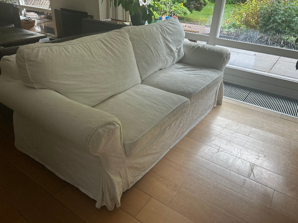 Ektorp 2 persoons zit-slaapbank, Huis en Inrichting, Ophalen, Gebruikt, Tweepersoons, 75 tot 100 cm