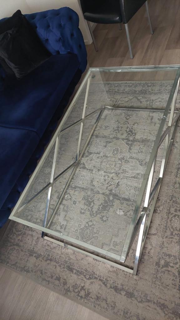 Glazen salontafel, Dieren en Toebehoren, Ophalen of Verzenden