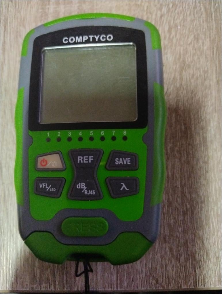 Comptyco Glasvezel Vermogensmeter met VFL, Ophalen of Verzenden, Gebruikt