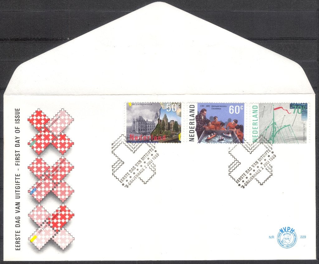 E229 - Amsterdam - Rijksmuseum / zeevaartonderwijs / Sail, Postzegels en Munten, Verzenden, Onbeschreven, Nederland