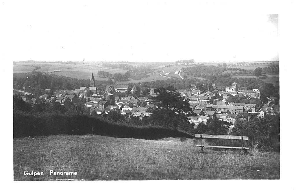 805173	Gulpen	Limburg	1953 Panorama	Gelopen met postzegel