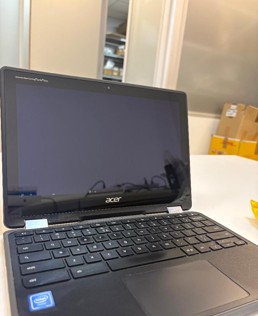 Acer Chromebook R751T – 11.6” Touchscreen gebruikt, Computers en Software, Chromebooks, Qwerty, Touchscreen, Acer Inc. No. 7, Li-Hsin 5th Road Hsinchu Science Park Hsinchu 300 Taiwan