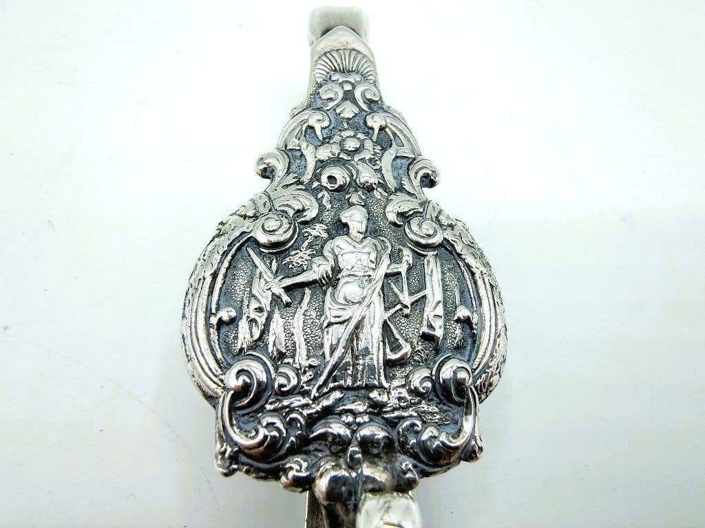 Zilveren beugeltas, J.S. Glasouw, H. Hop, Amsterdam, 1782, Verzenden, Zilver