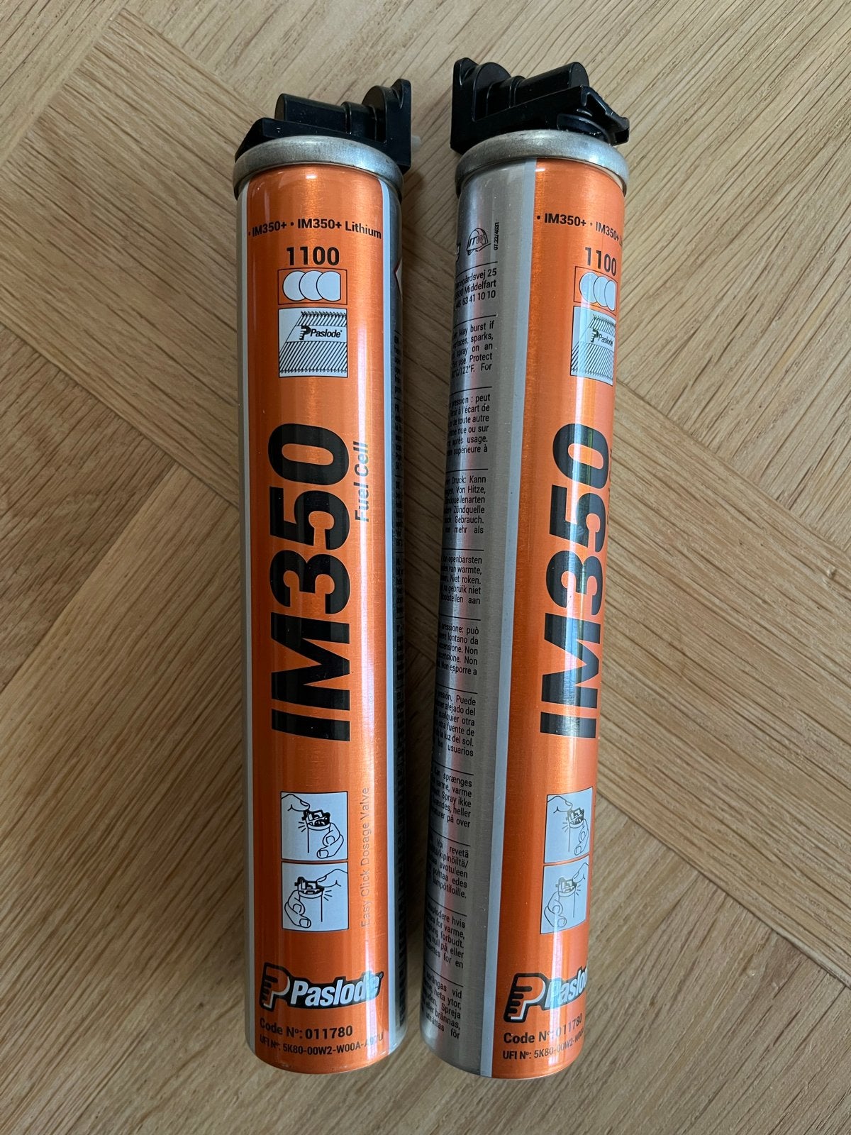 Paslode IM350+ Lithium Fuel Cell (2 stuks), Doe-het-zelf en Verbouw, Gereedschap | Handgereedschap, Ophalen of Verzenden, Nieuw