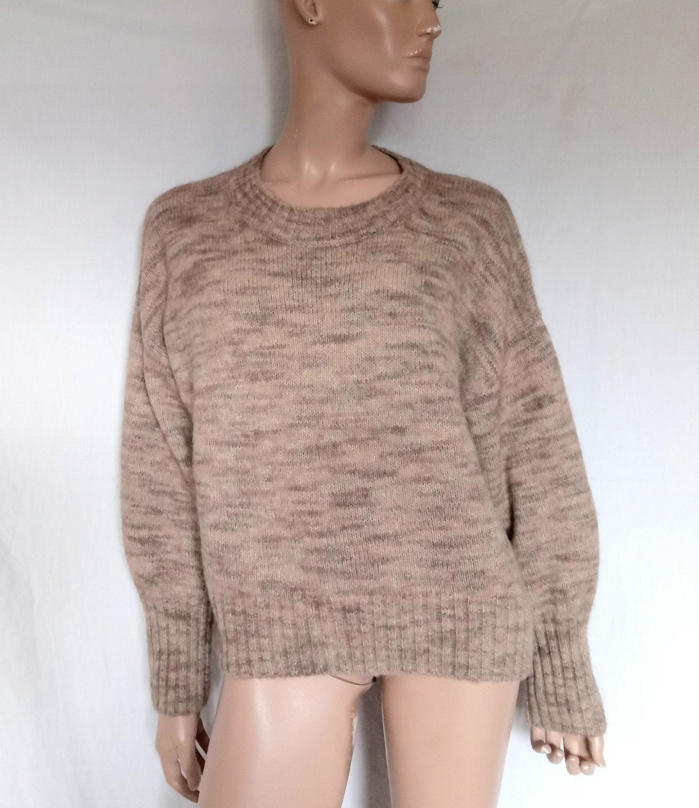 COS Oversized Trui , Maat L , ALPACA , WOL, Ophalen of Verzenden, Zo goed als nieuw, Maat 42/44 (L), Overige kleuren