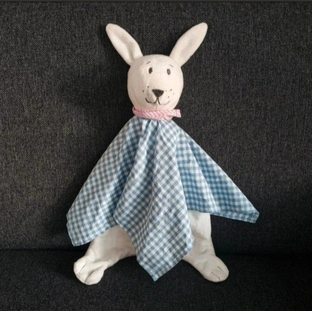 Ikea fabler kanin bunny rabbit konijn knuffeldoek, Ophalen of Verzenden, Zo goed als nieuw, Konijn