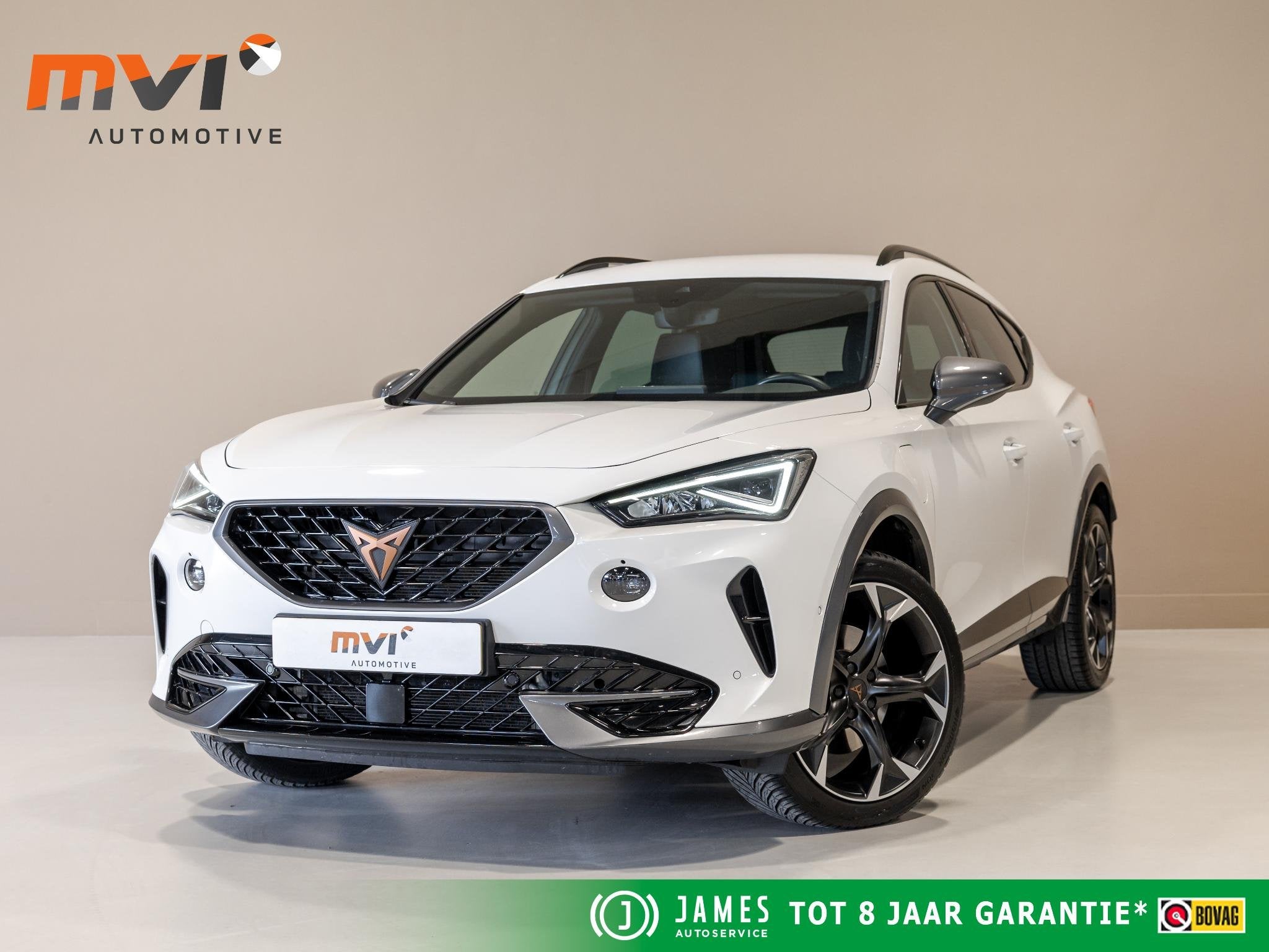 CUPRA Formentor 1.4 e-Hybrid Business SOH 92% / 204pk / Trek, Auto's, Stof, Gebruikt, 4 cilinders, Wit