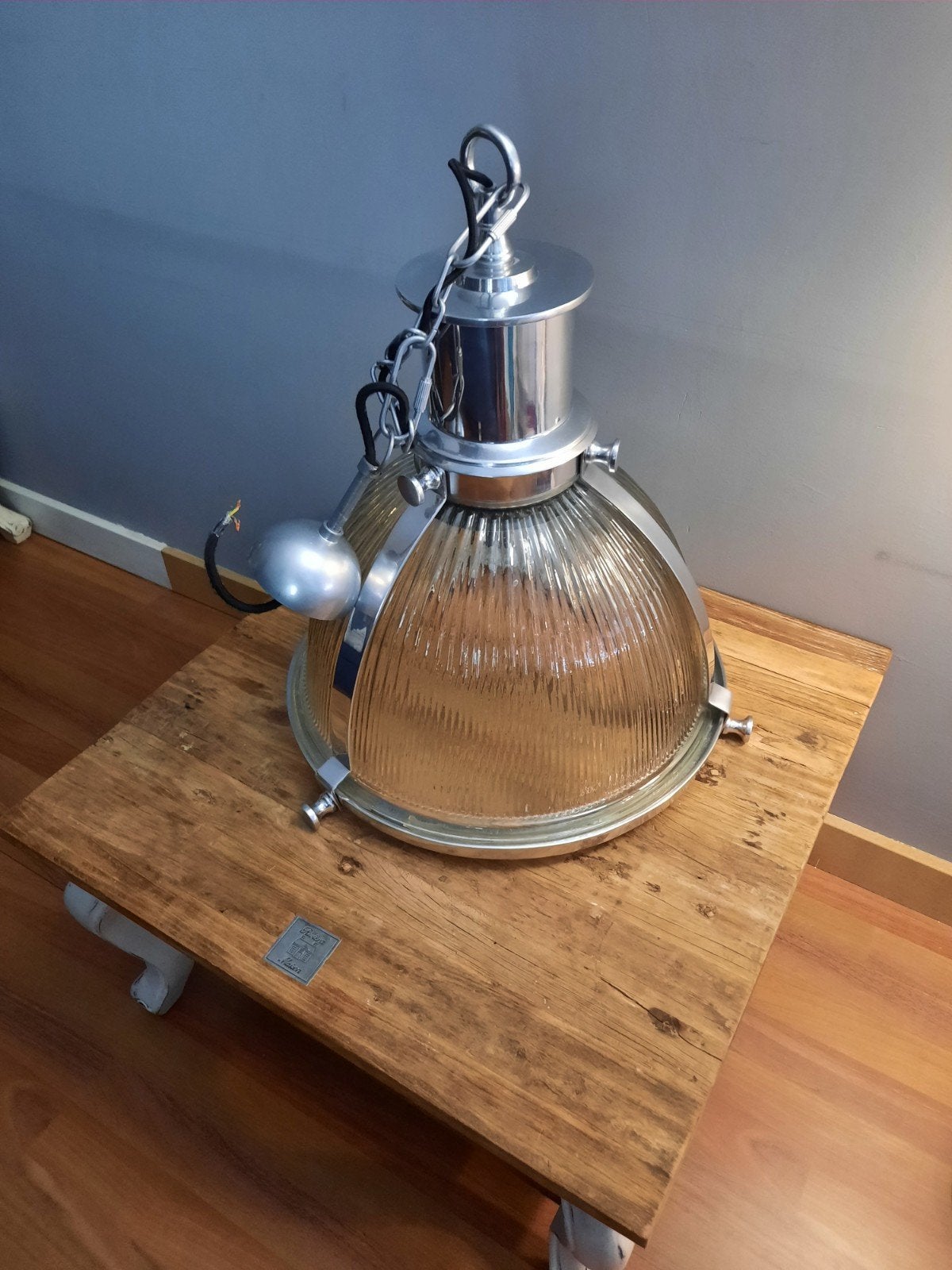 RIVIERA MAISON  Hanglamp, Ophalen, E27 (groot), Riviera Maison, Glas
