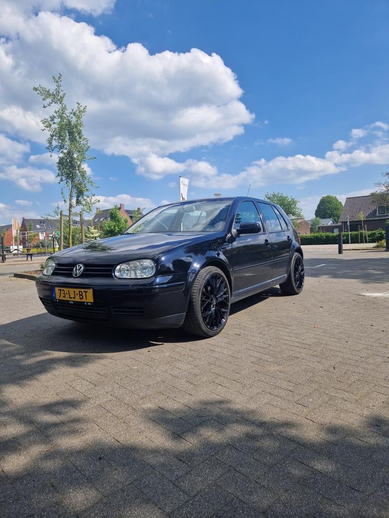Volkswagen Golf 2.0 85KW 2003 Blauw, 4 cilinders, 1984 cc, Blauw, Origineel Nederlands