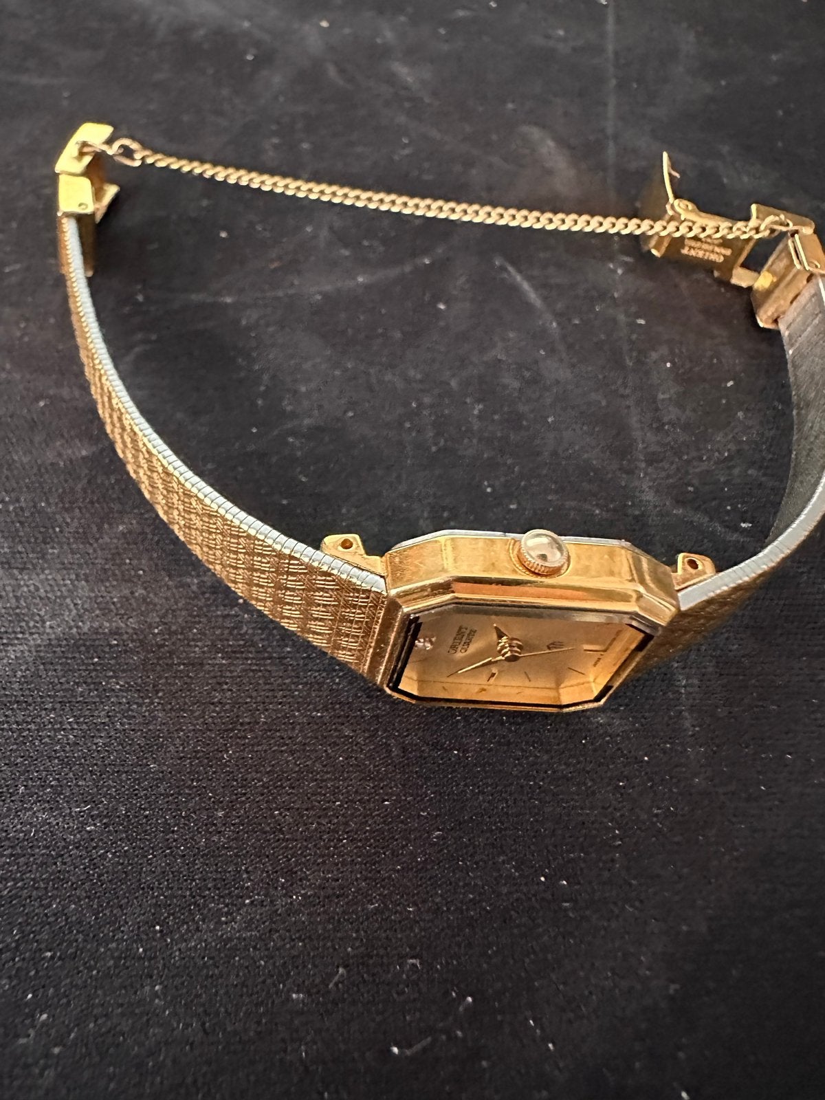 Orient Quartz Polshorloge, Overige merken, Staal, Polshorloge, Ophalen of Verzenden