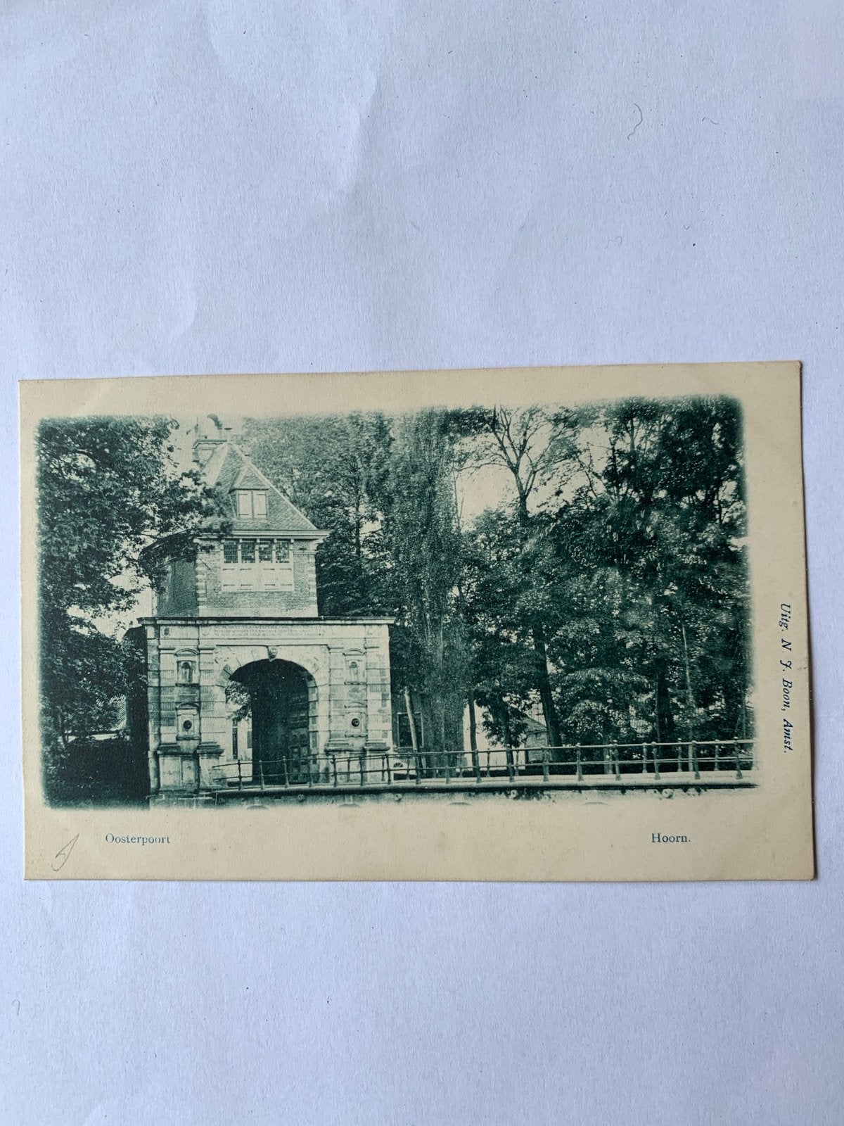 Oosterpoort Hoorn - Oude Ansichtkaart, Ophalen of Verzenden, Voor 1920, Ongelopen, Noord-Holland