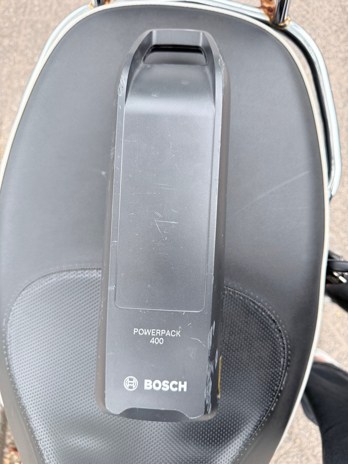 Bosch PowerPack 400 E-bike Accu - Gebruikt, Fietsen en Brommers, Fietsaccessoires | Fietsaccu's, Ophalen, Gebruikt