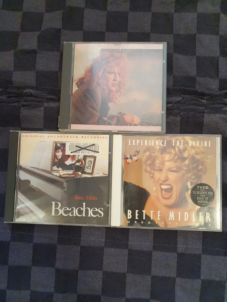 Bette midler 3 cd's voor 2 euro partij collectie cd, Verzenden, Gebruikt
