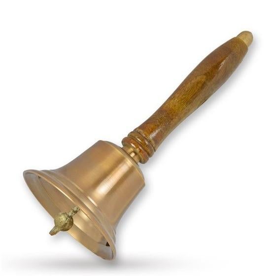 Schoolbel koper/hout 21,2x9,9, Verzenden