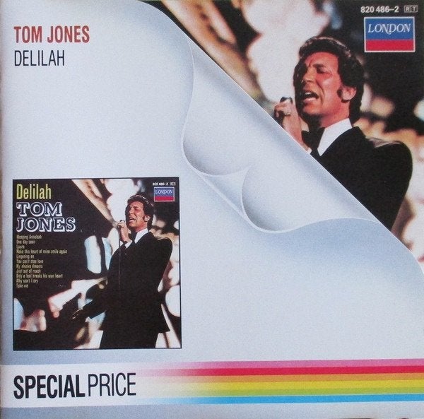 Tom jones – delilah cd 820 486-2 special price cover 820 486, Verzenden, Zo goed als nieuw, Poprock