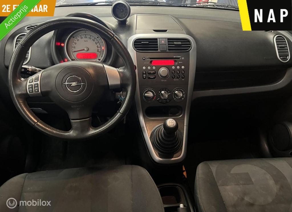 Opel Agila 1.0 Edition 2e Eigenaar - NAP - Airco, Stof, Gebruikt, Bedrijf, Handgeschakeld