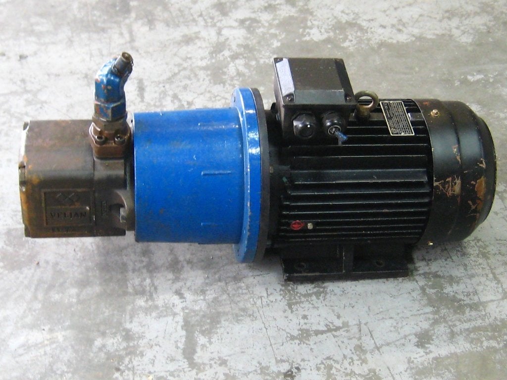 elektromotor 400v  5,5 kW  met Hydro pomp, Ophalen, Gebruikt, Elektromotor, 1400 tot 1800 rpm