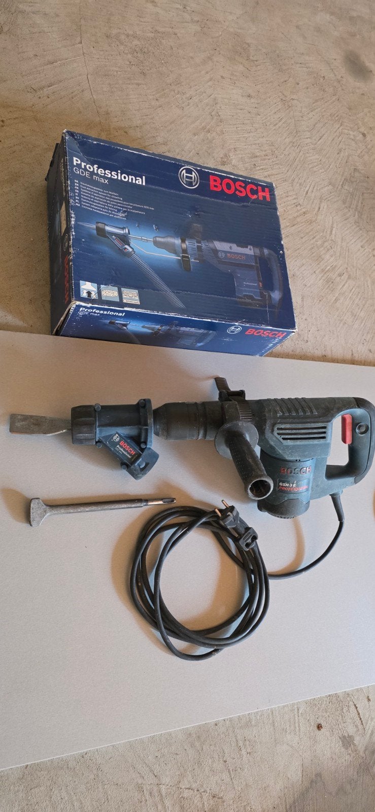 Bosch Professional GSH 3 E Boorhamer, Ophalen of Verzenden, Gebruikt