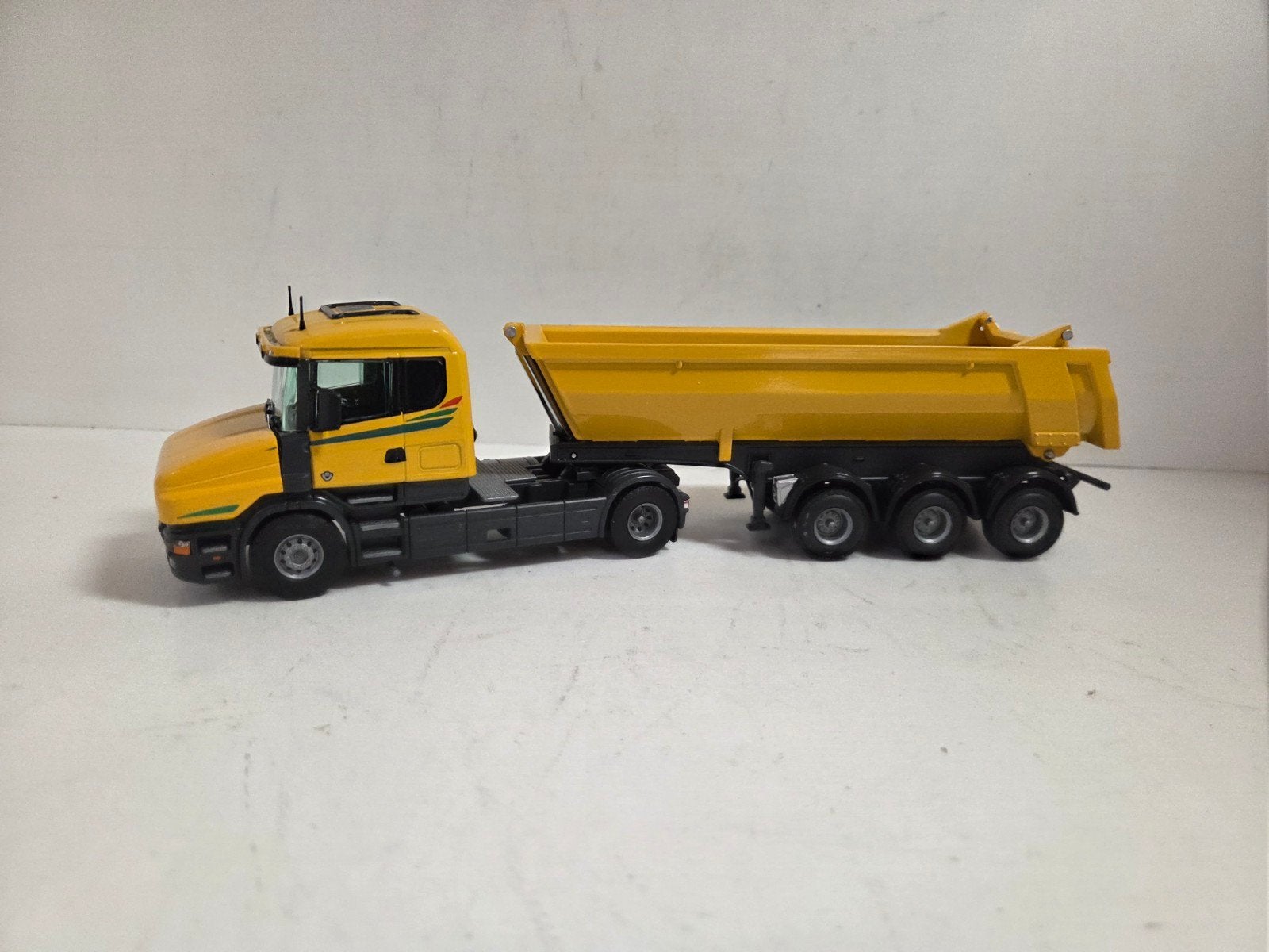 Tekno Scania T 3 asser kipper 1:50, ., Zo goed als nieuw, ., Ophalen of Verzenden