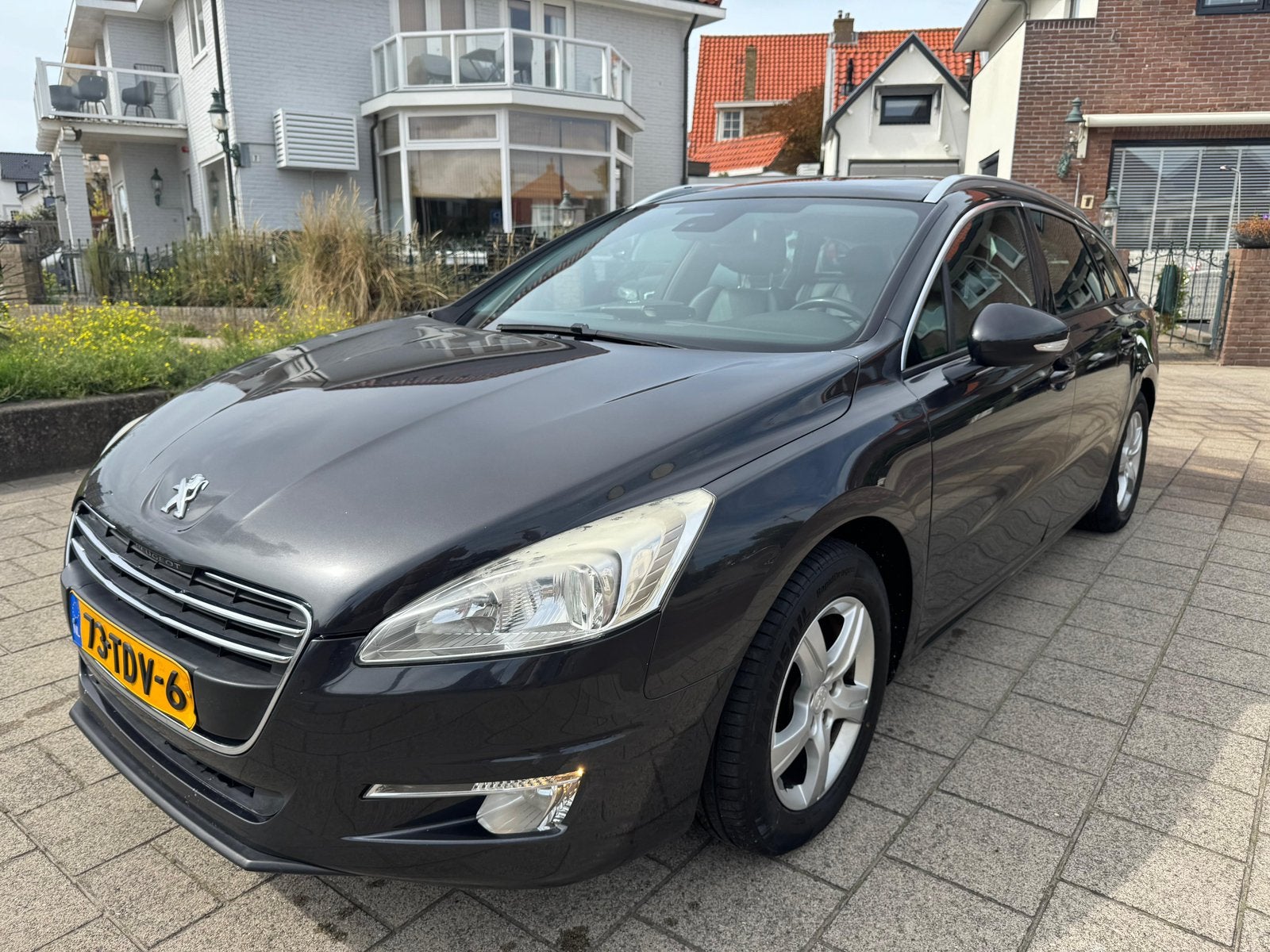 Peugeot 508 1.6 THP SW alle denkb extra’s zie beschrijving, Voorwielaandrijving, Navigatiesysteem, Zwart, Handgeschakeld
