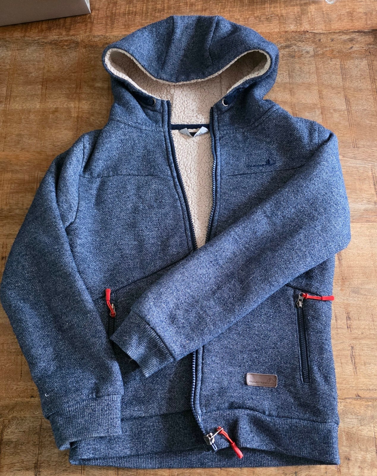 borgvest mountain peak met teddy voering - Maat 140, Gebruikt, Mountainpeak, Jongen of Meisje, Trui of Vest