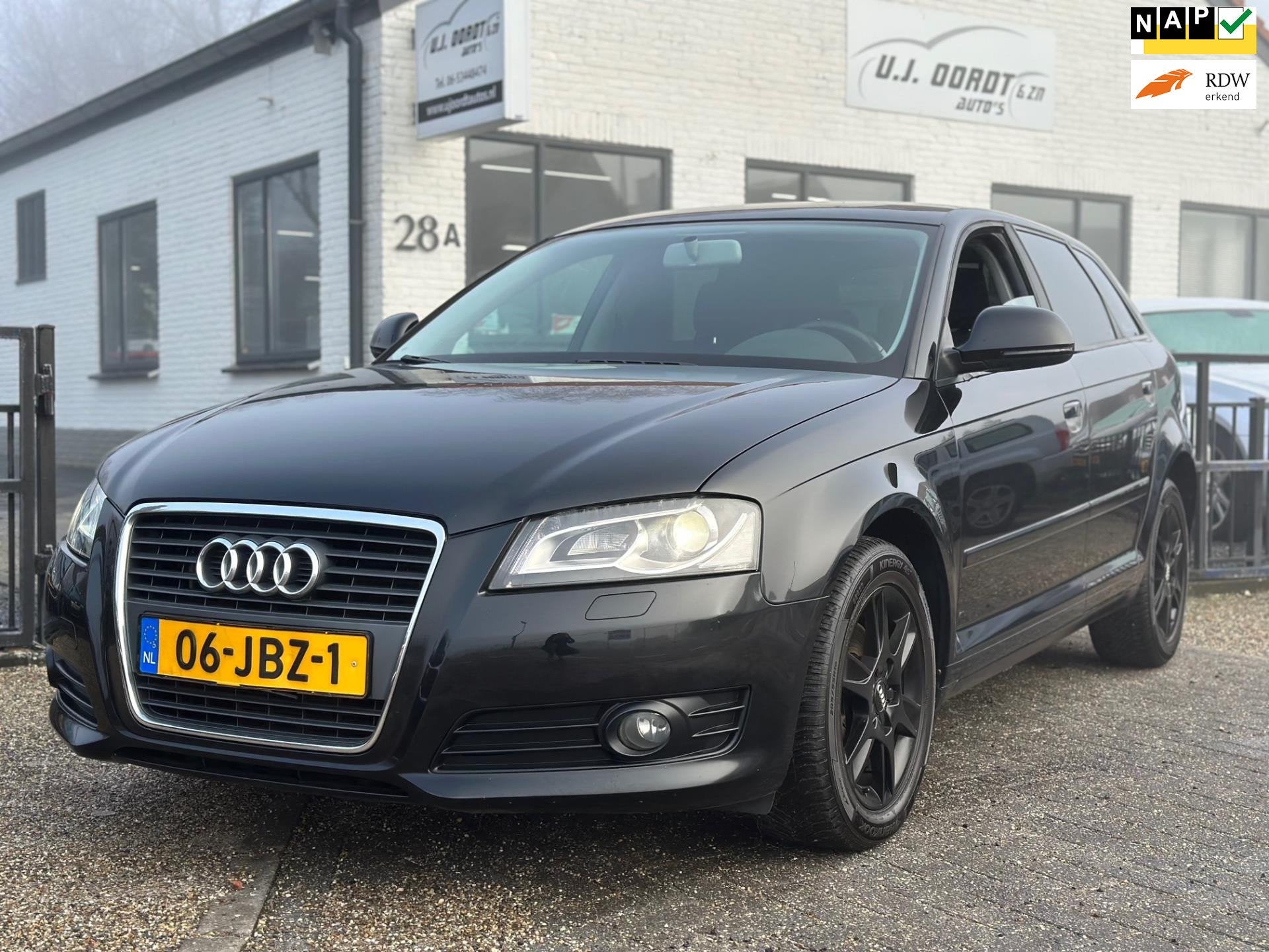 Audi A3 Sportback 1.4 TFSI Attraction Pro Line BOSE|XENON!, 125 pk, Gebruikt, 4 cilinders, Zwart