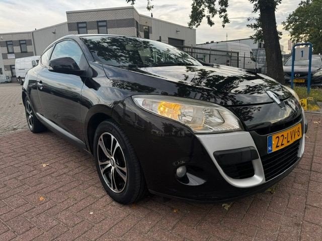 Renault Mégane Coupe 1.6 Expression Airco,Cruisecontrol,Nav, Auto's, Voorwielaandrijving, Stof, Gebruikt, Zwart