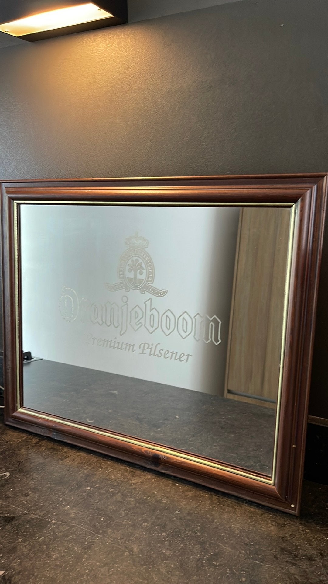 Oranjeboom Premium Pilsener spiegel, Ophalen, Rechthoekig, 50 tot 100 cm, Minder dan 100 cm
