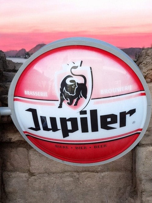 Jupiler lichtbak - Perfect voor mancave of bar, Ophalen of Verzenden