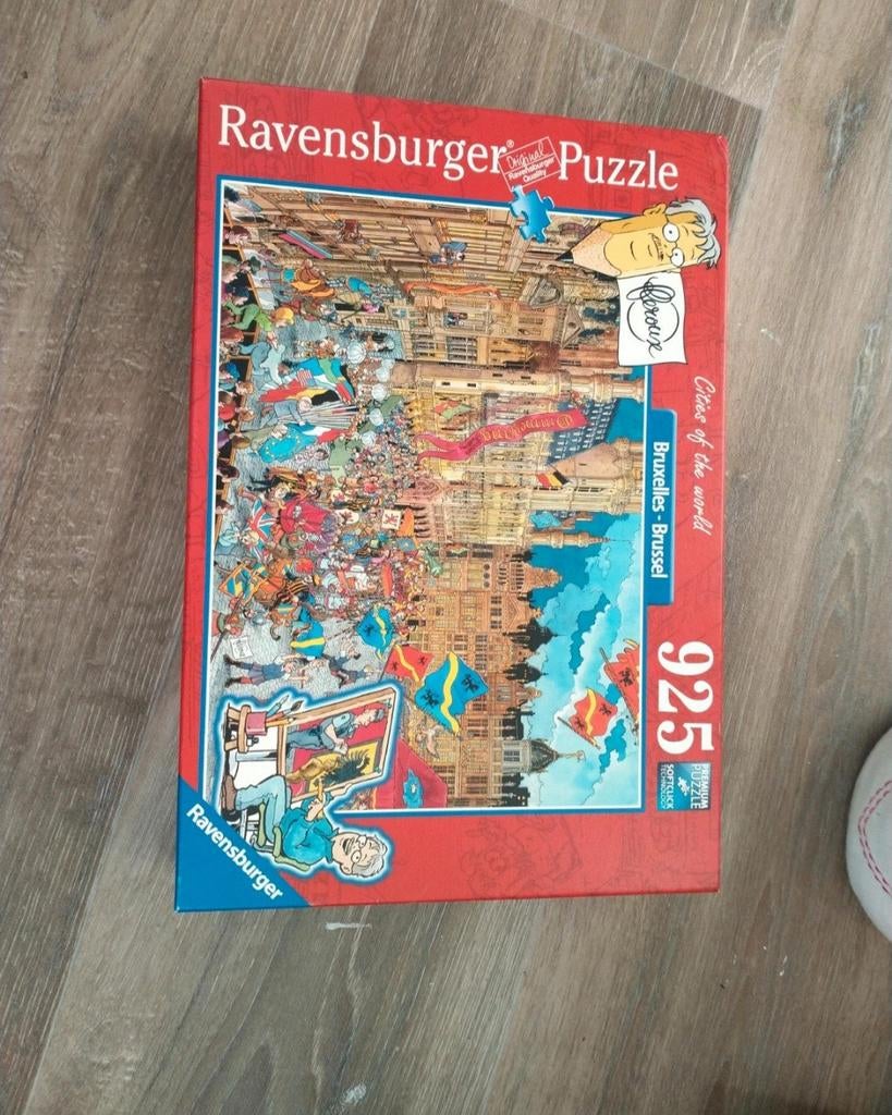 Ravenburger puzzel Brussel, Ophalen of Verzenden, 500 t/m 1500 stukjes, Zo goed als nieuw