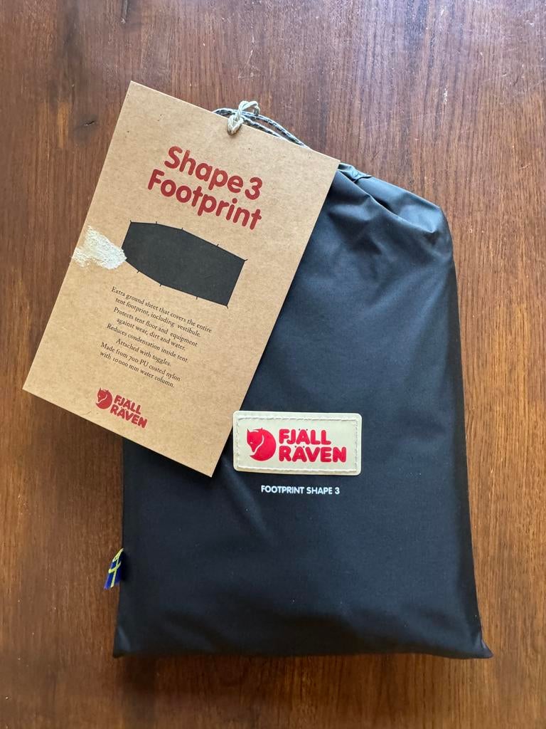 Nieuw fjallraven shape 3 footprint grondzeil, Ophalen of Verzenden, Nieuw